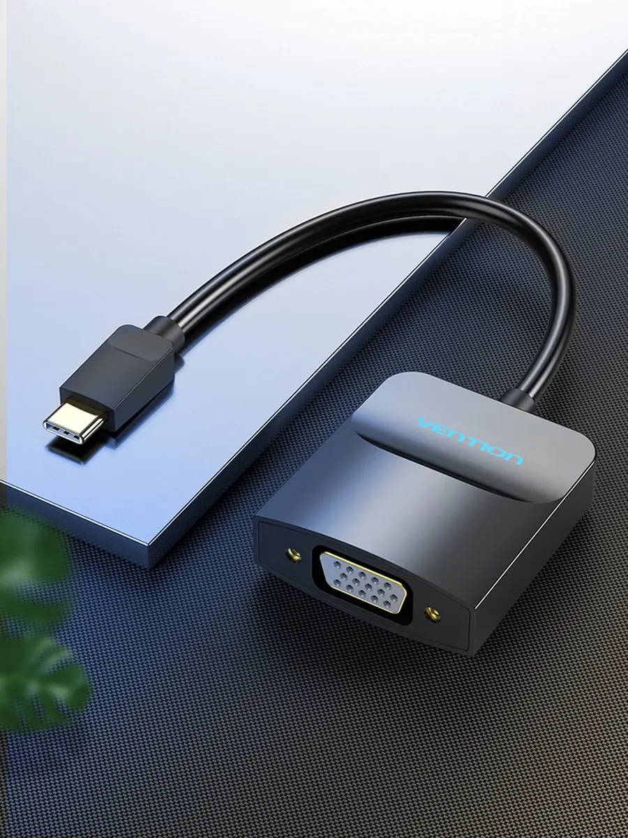 Vention TDDBB USB Grafische Adapter 1920x1080 - Zwart - afbeelding 2 van 2