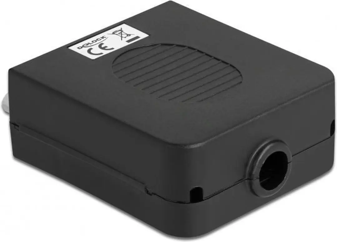 Delock D-Sub25 Male naar Terminalblok Adapter - Zwart