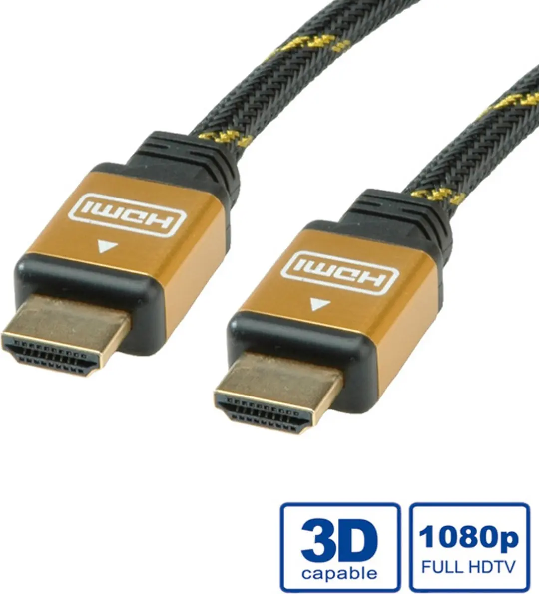 Roline Gold HDMI Kabel M-M 15m - Ethernet