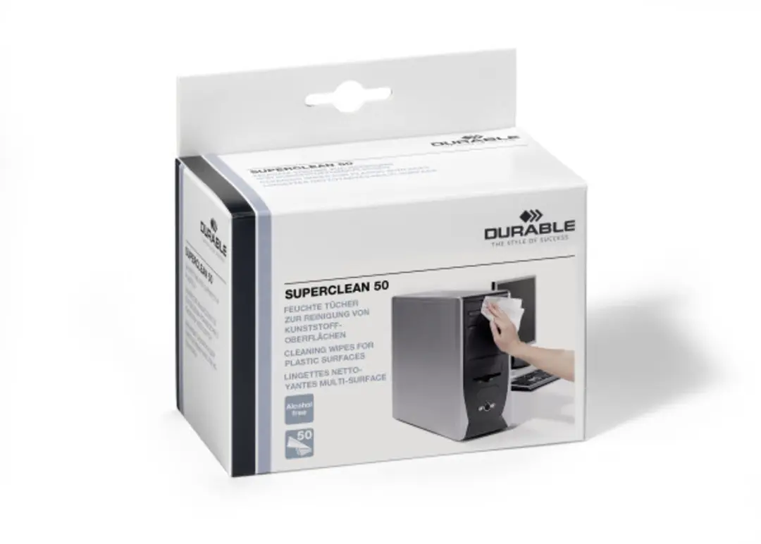 Durable 578802 Schoonmaakdoekjes - 50 Stuks