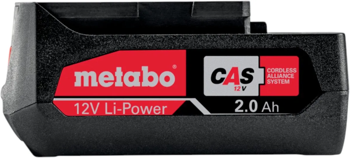 Metabo 12V 2.0Ah Accu Starterset 685300000 - 2 Stuks