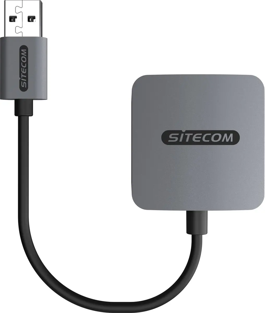 Sitecom MD-1007 USB Kaartlezer UHS-I - SD/MicroSD 104MB/s