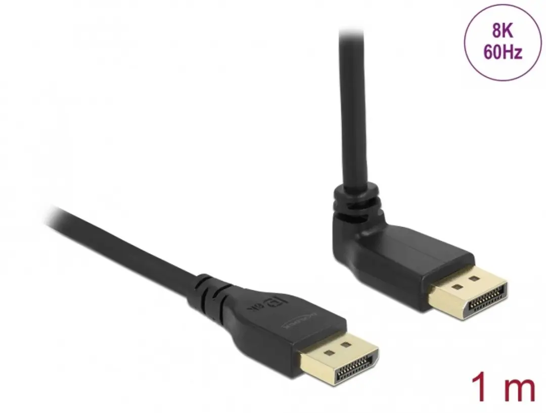 Delock DisplayPort Kabel 8K 60Hz 1m