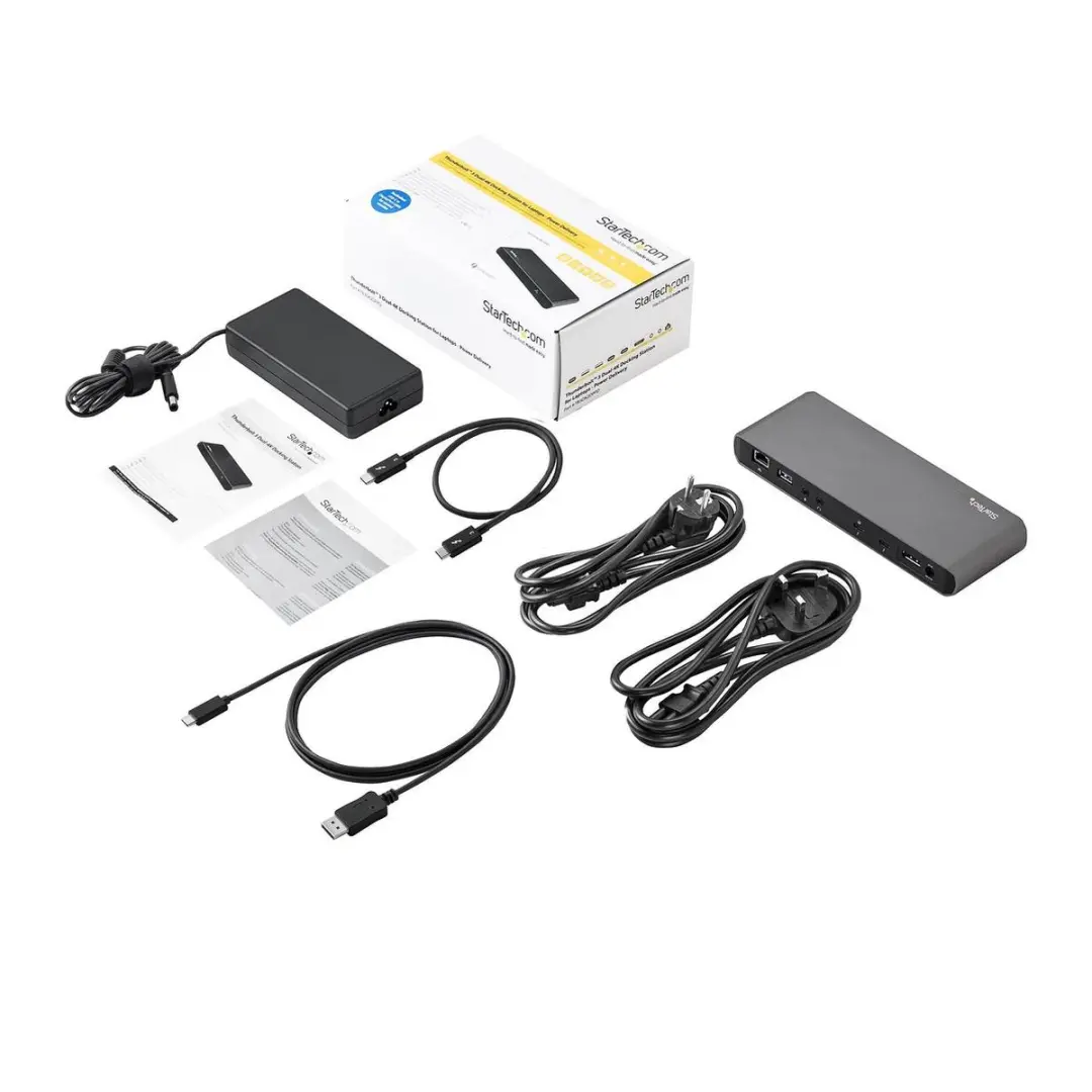 Startech TB3DK2DPPDUE Thunderbolt 3 Dockingstation - Dual-4K - 85W - afbeelding 6 van 6