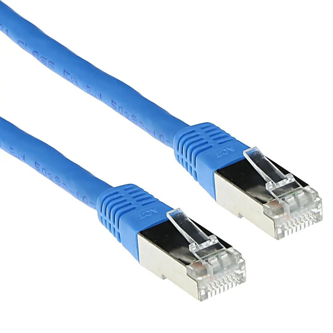 ACT FB9651 CAT6 Patchkabel Blauw 1,5m