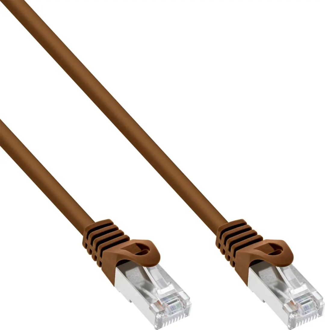 InLine Patchkabel SF/UTP Cat.5e 7,5m - Bruin