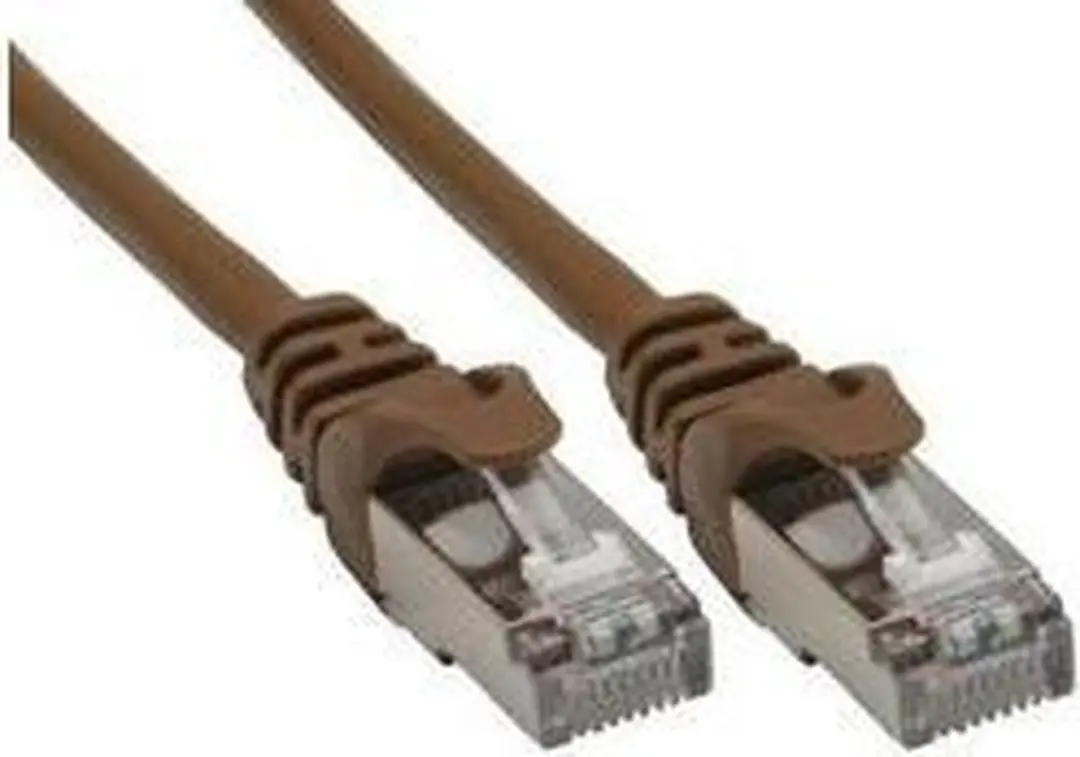 InLine Patchkabel SF/UTP Cat.5e 7,5m - Bruin