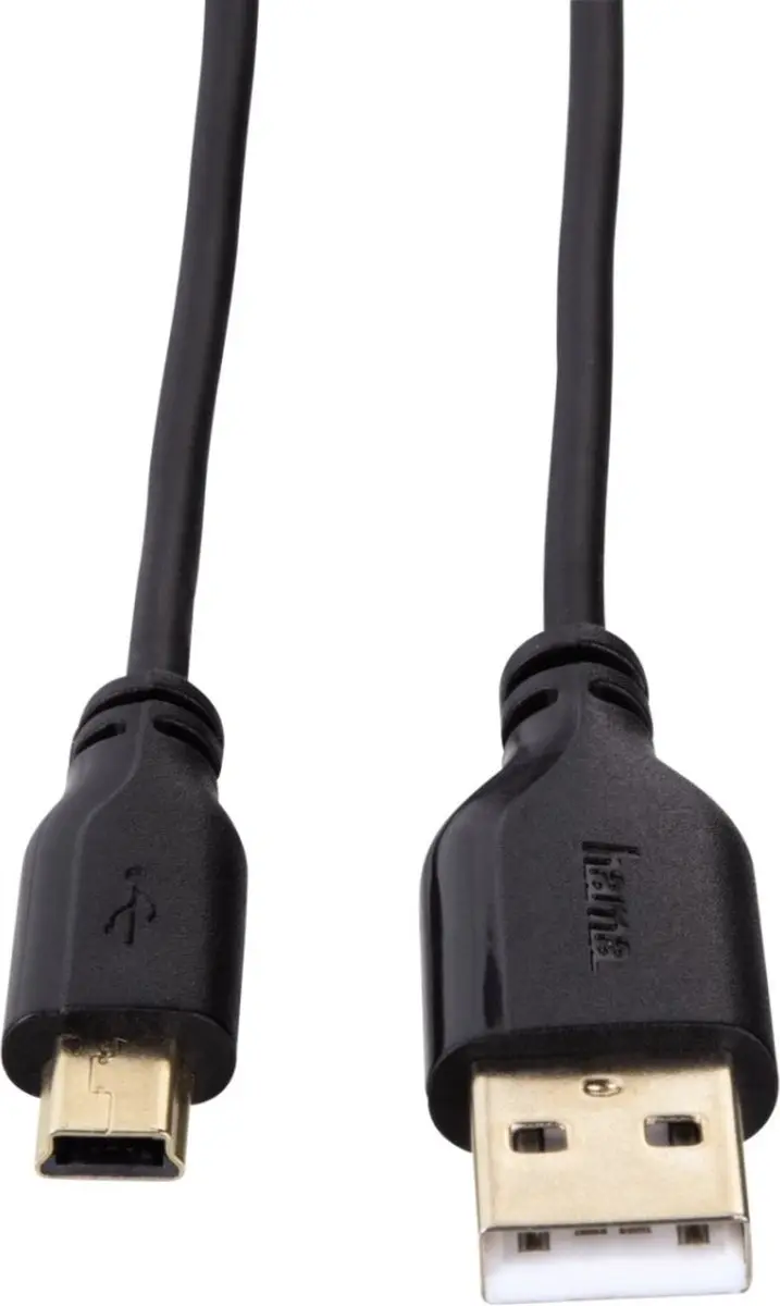 Hama USB 2.0 connectie kabel A plug - mini B plug