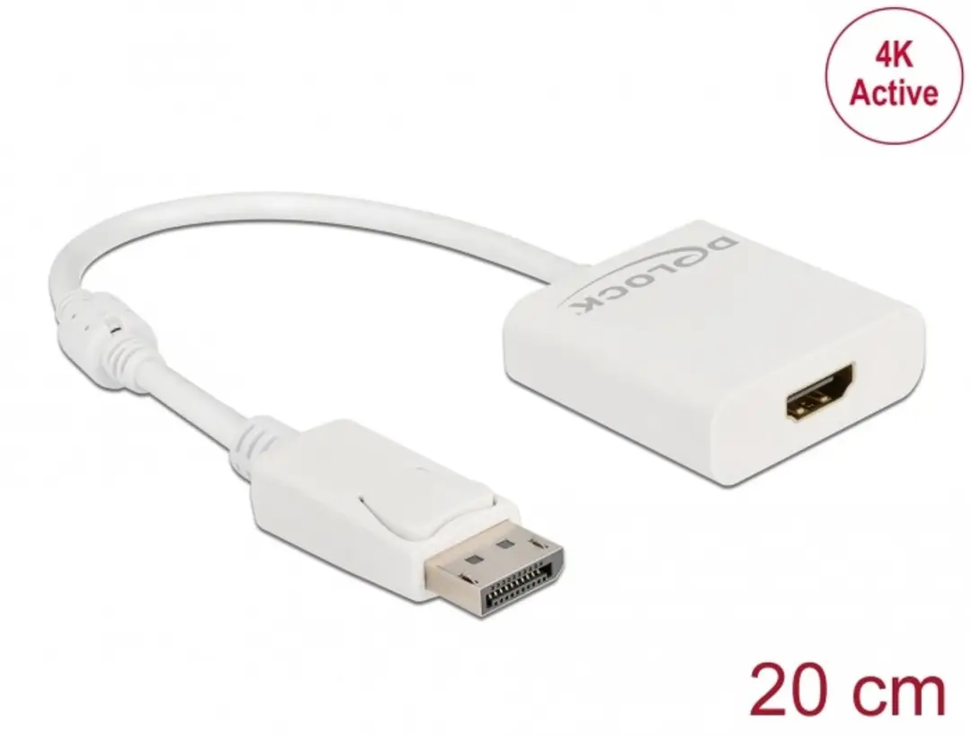 Delock DisplayPort 1.2 naar HDMI Adapter 4K
