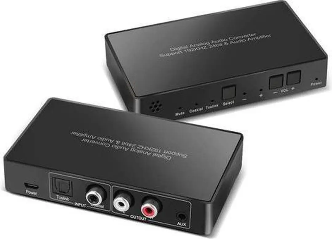 NÖRDIC SGM-108 Digitaal naar analoog audio omzetter - Zwart