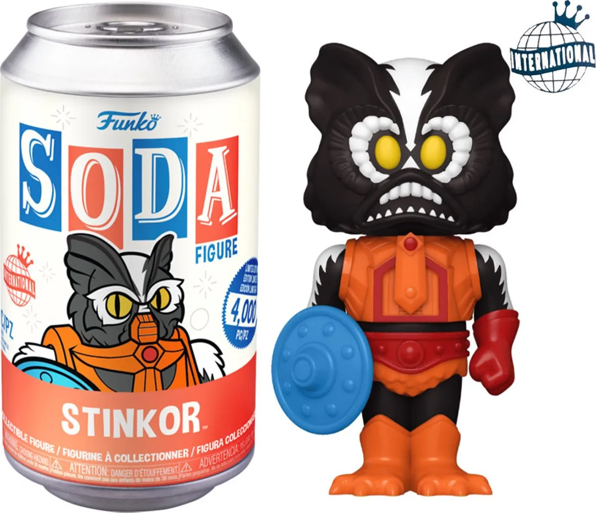 Funko Vinyl Soda Figure Masters of the Universe Stinkor LE 4000