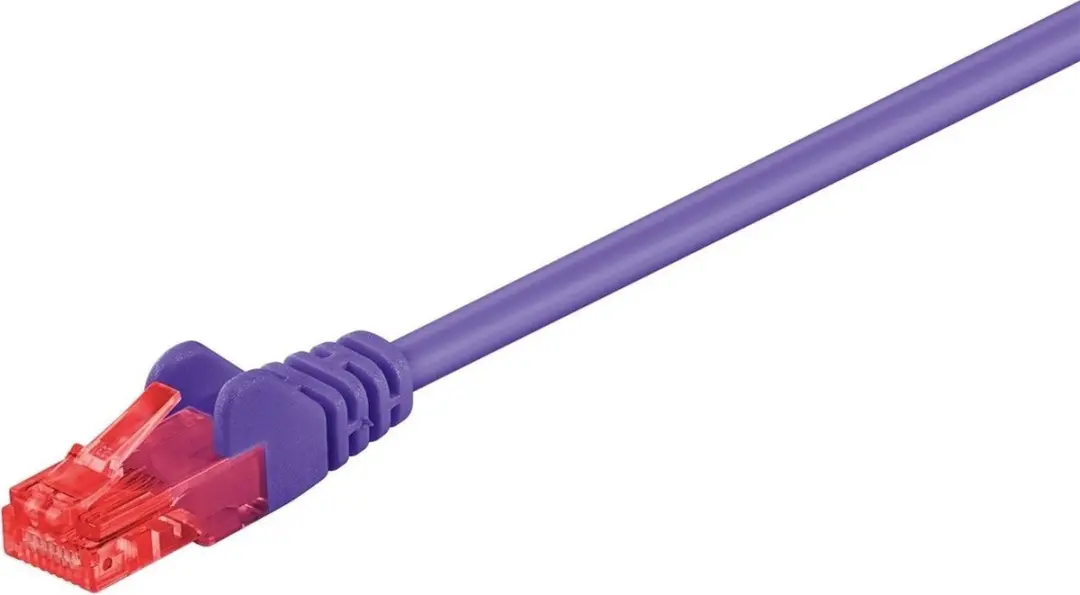 Goobay CAT6 Netwerkkabel RJ45 - Paars - 20m