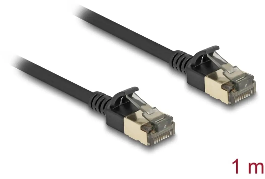 Delock RJ45 Cat.8.1 F/FTP Netwerkkabel 1m