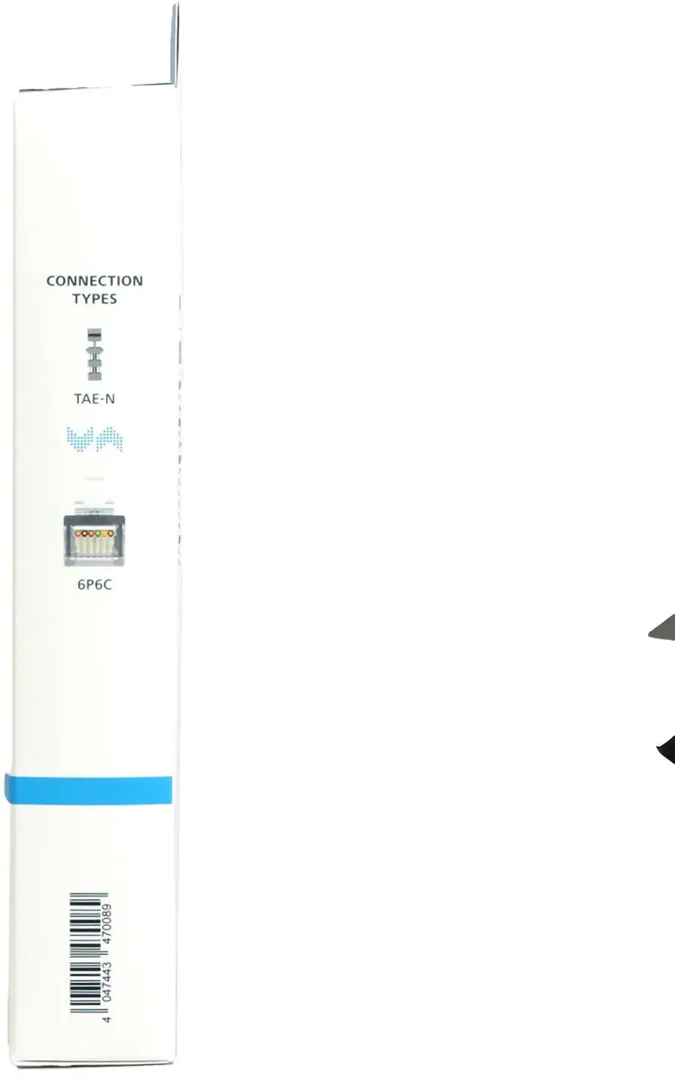 Hama Telefoon Aansluitkabel TAE-N naar RJ11 6m - Zwart - afbeelding 6 van 6