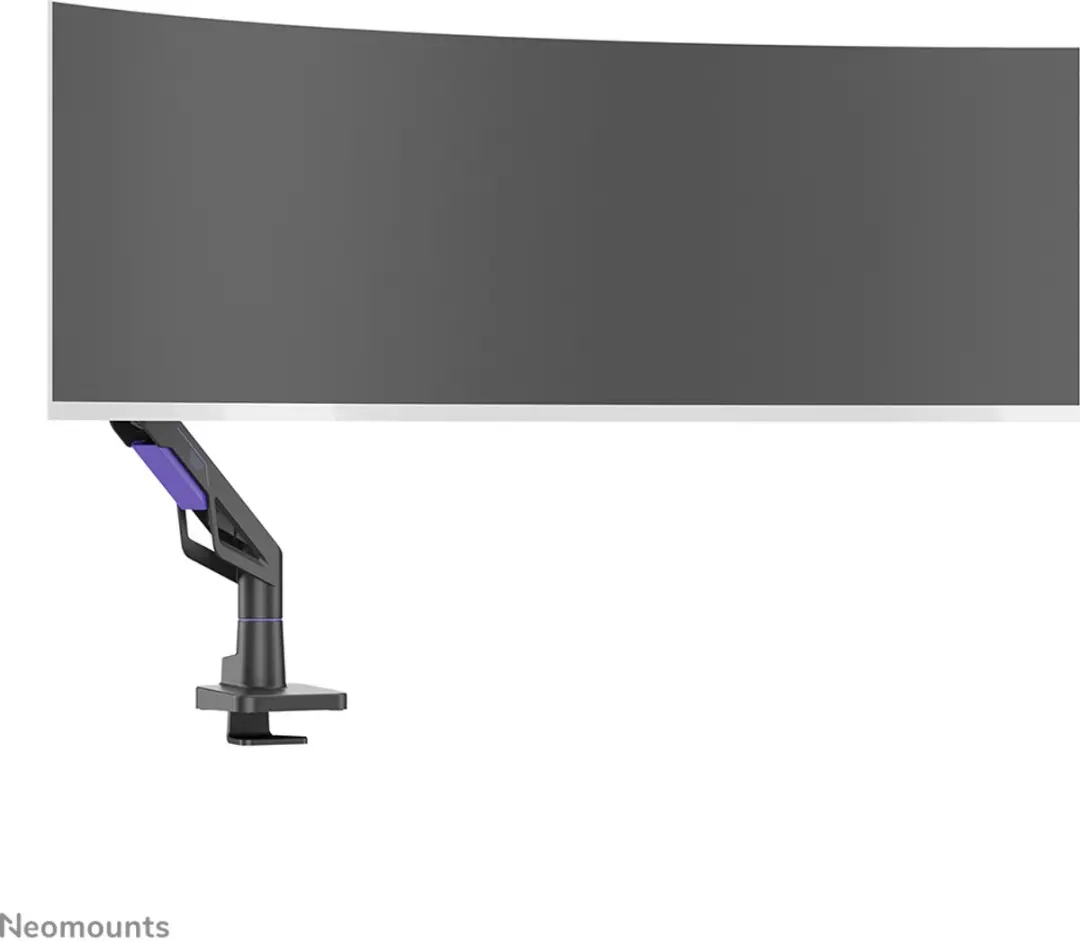 Neomounts DS70-256BL1 Gaming Monitorarm 24-57" - Gasveer - Zwart/Wit/Paars