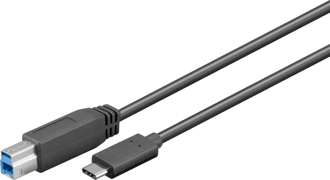 Goobay USB-C naar USB-B Kabel USB3.0 5Gbps 1m