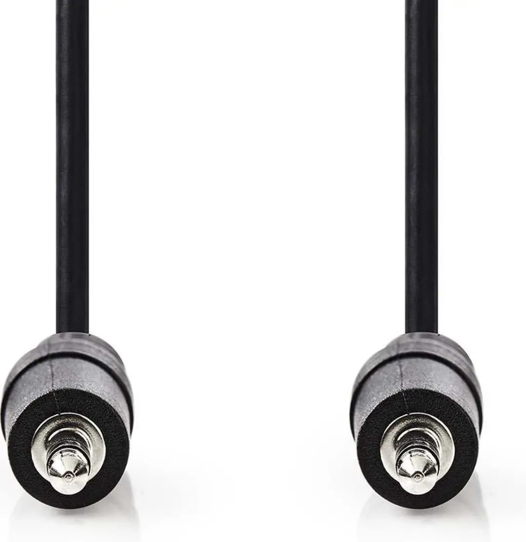 Nedis Stereo-Audiokabel 3,5mm - 0,5m - Zwart
