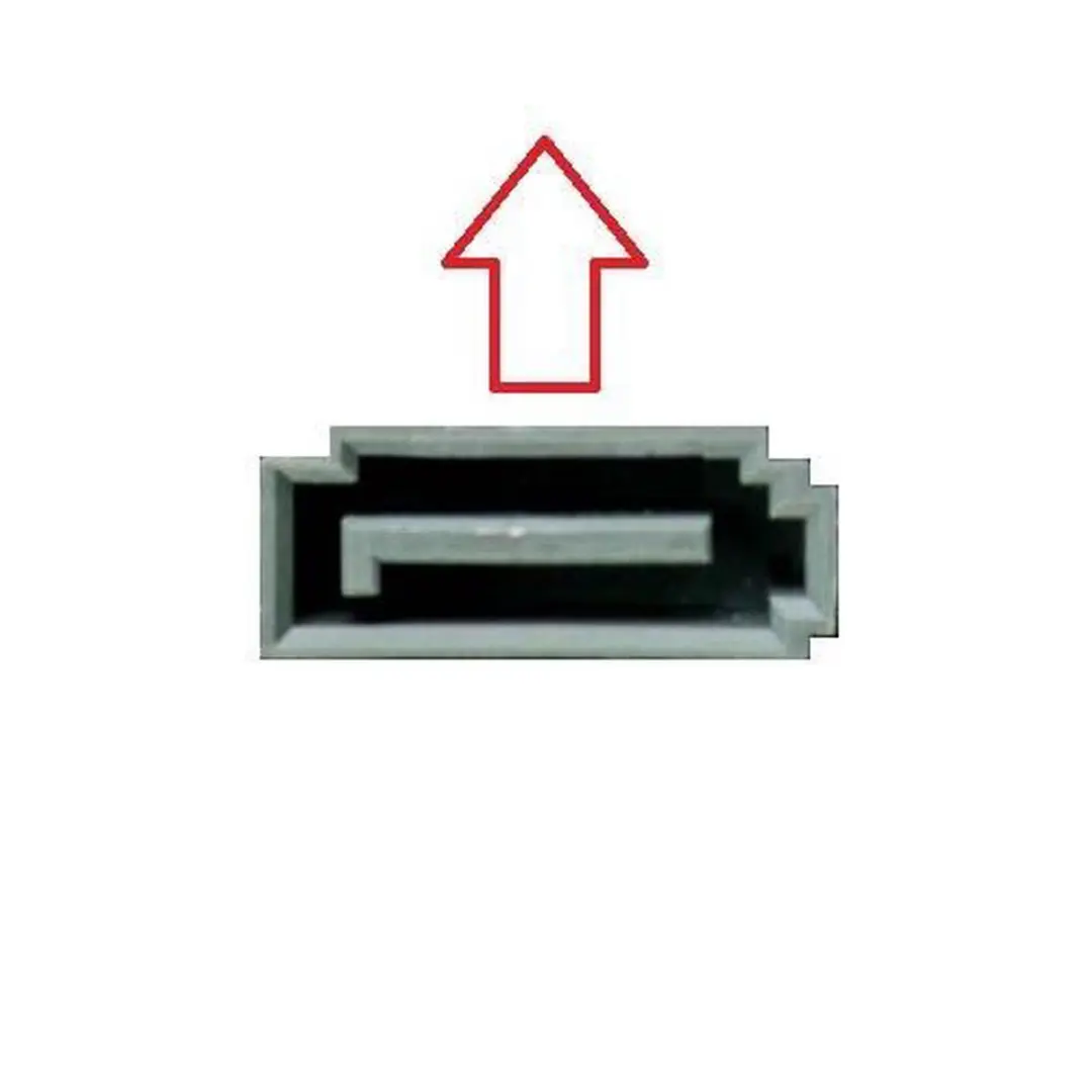 Delock Floppy naar SATA Data & Voeding Kabel - 6Gbit/s - Rood - 0,3m