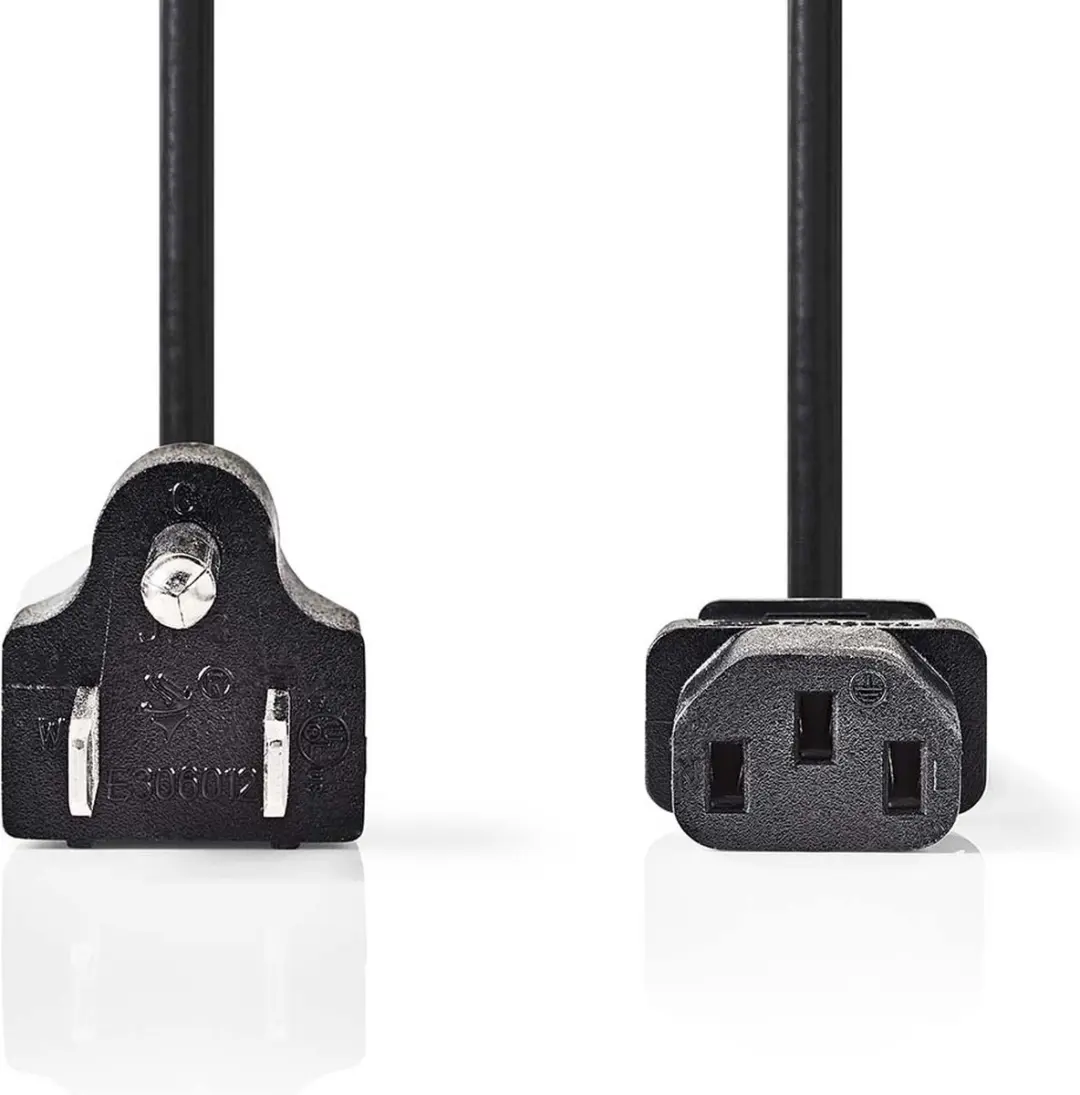 Nedis Stroomkabel CEGL11500BK20 USA Male