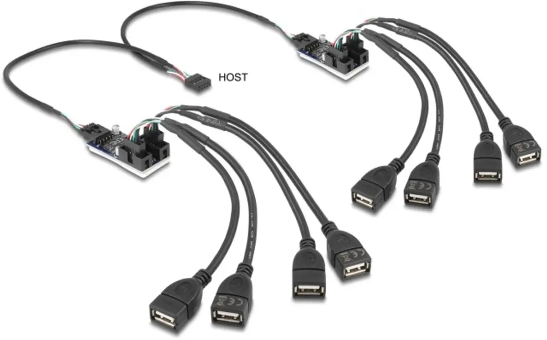 Delock 8 Poorts USB 2.0 Hub