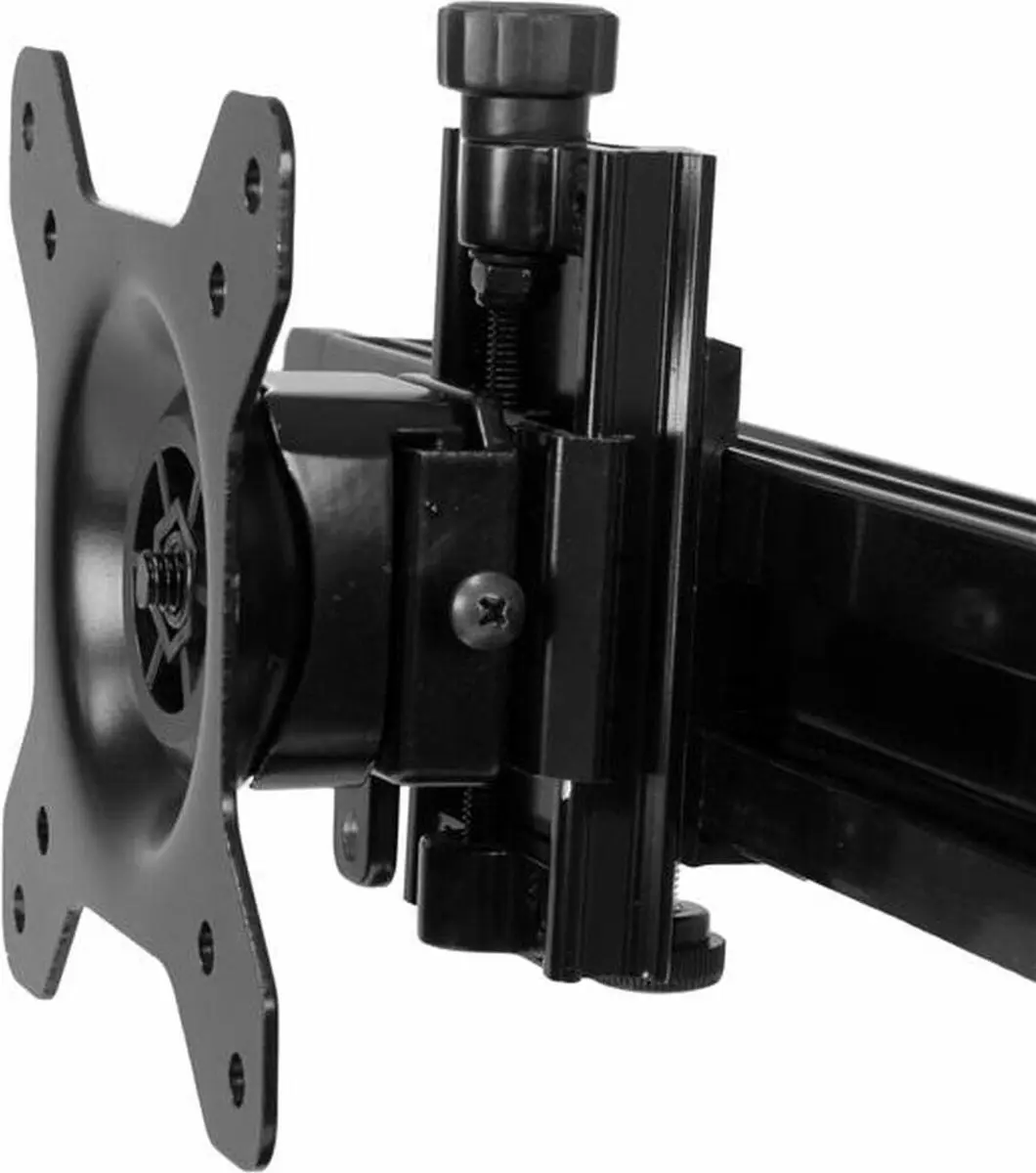 Startech ARMBARDUO Tafelstandaard voor 2 Schermen tot 24" - 8kg - Zwart