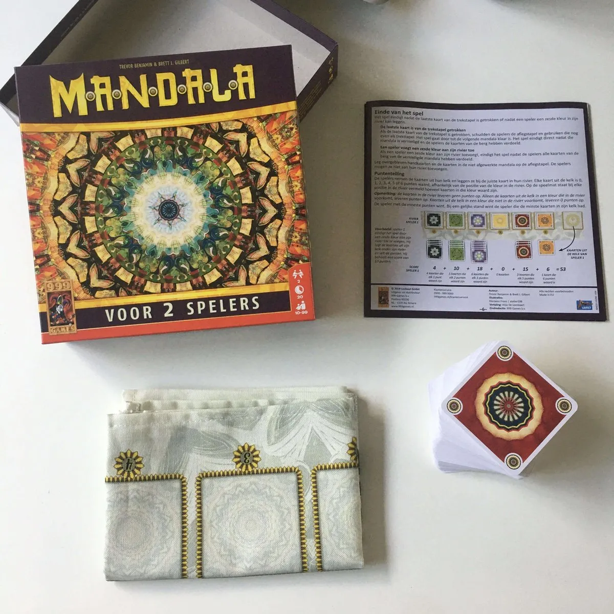999 Games Mandala Breinbreker - 2 Spelers
