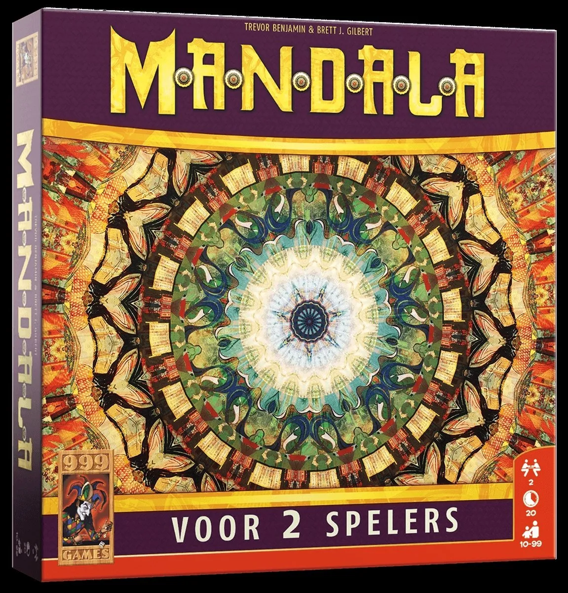 999 Games Mandala Breinbreker - 2 Spelers - afbeelding 6 van 6