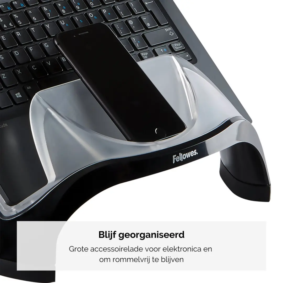 Fellowes Smart Suites Laptopstandaard 1387696 - 17" - Zwart - afbeelding 4 van 6
