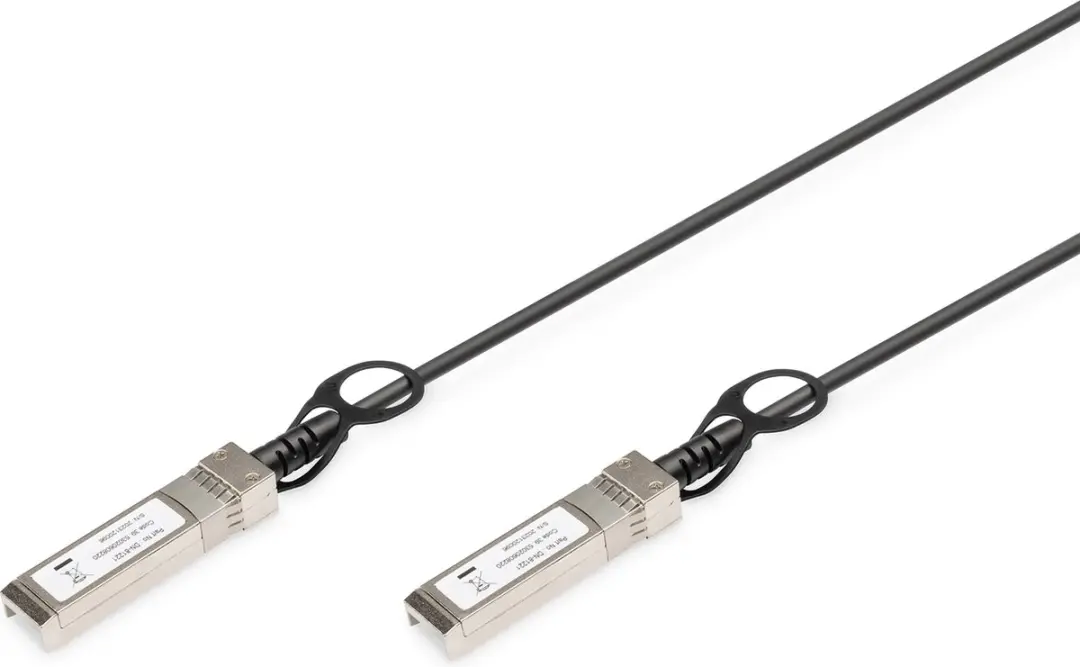 Digitus DN-81226 Glasvezelkabel SFP+ 10m - Zwart