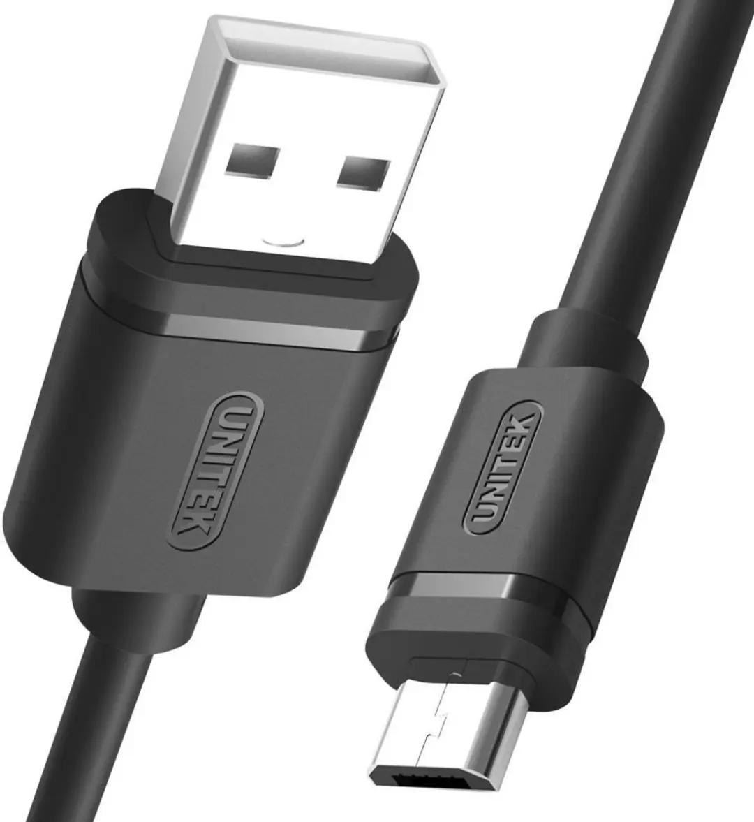Unitek USB Micro-USB M/M Kabel 2m - Zwart