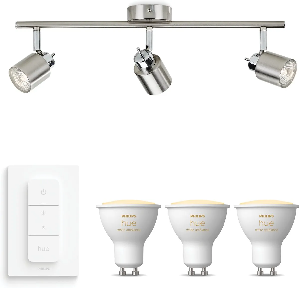 Philips Hue Meranti Opbouwspot Mat Chroom