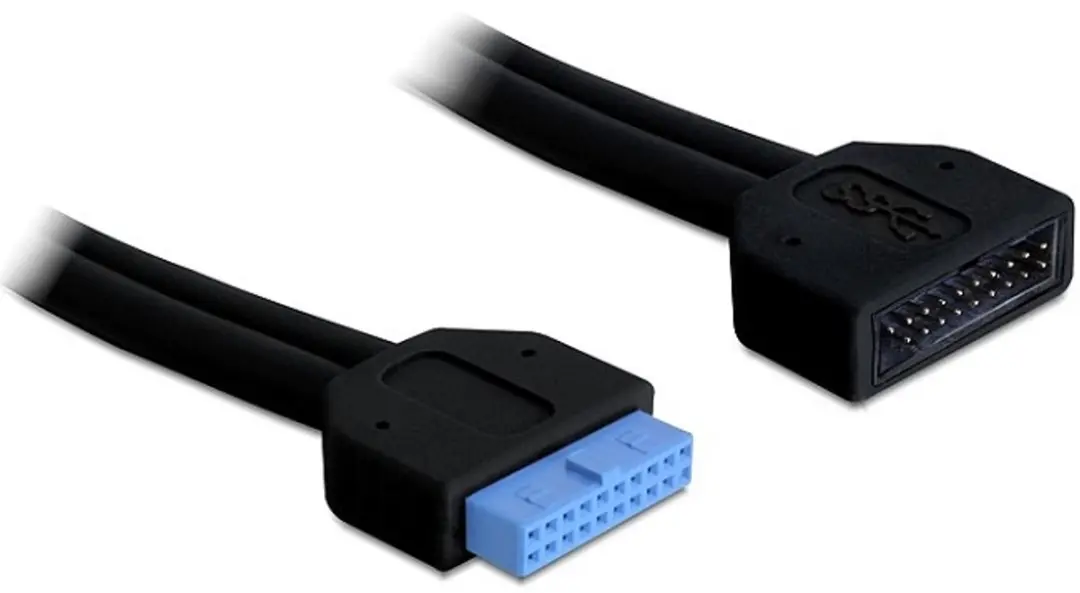 Delock USB-kabel 82943 - Zwart