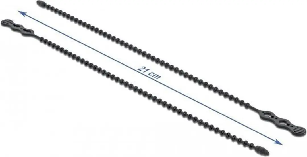 Delock Herbruikbare Kabelbinders 210x4.5mm - 10 Stuks
