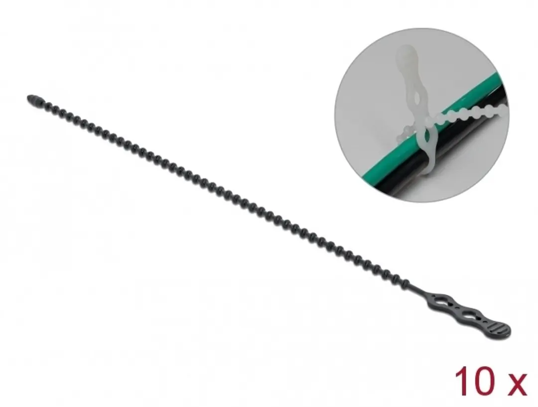 Delock Herbruikbare Kabelbinders 210x4.5mm