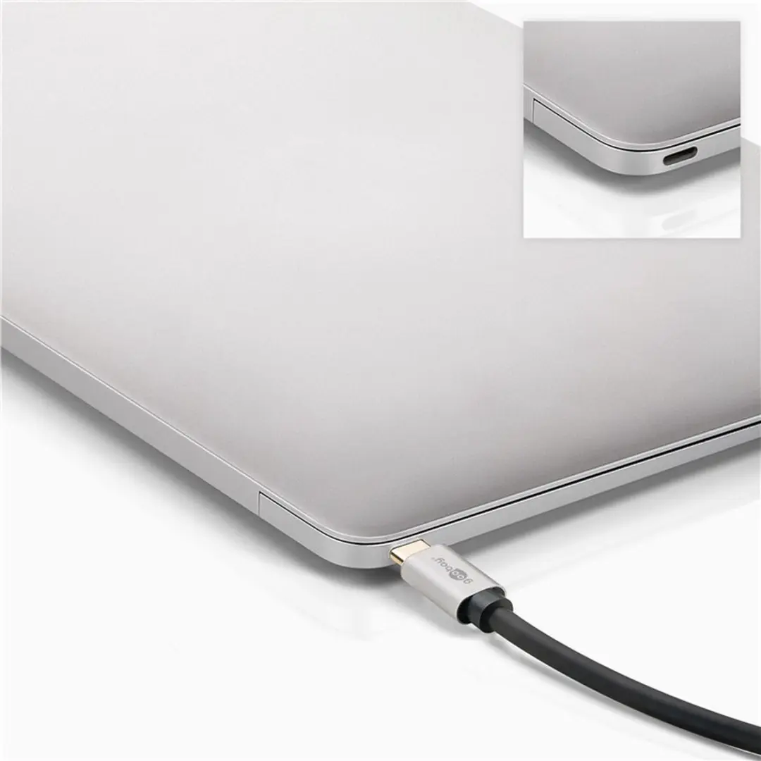 Goobay USB-C naar HDMI Kabel 8K/4K120 - 3m - Aluminium - 10 Stuks