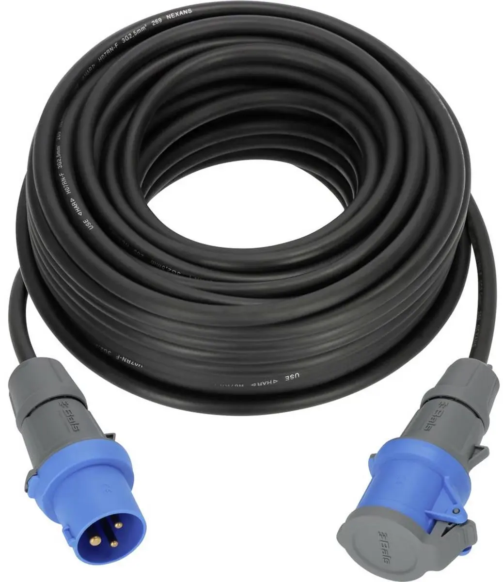 Brennenstuhl 1168650625 Camping-CEE-verlengkabel 25m 3G 2,5mm²