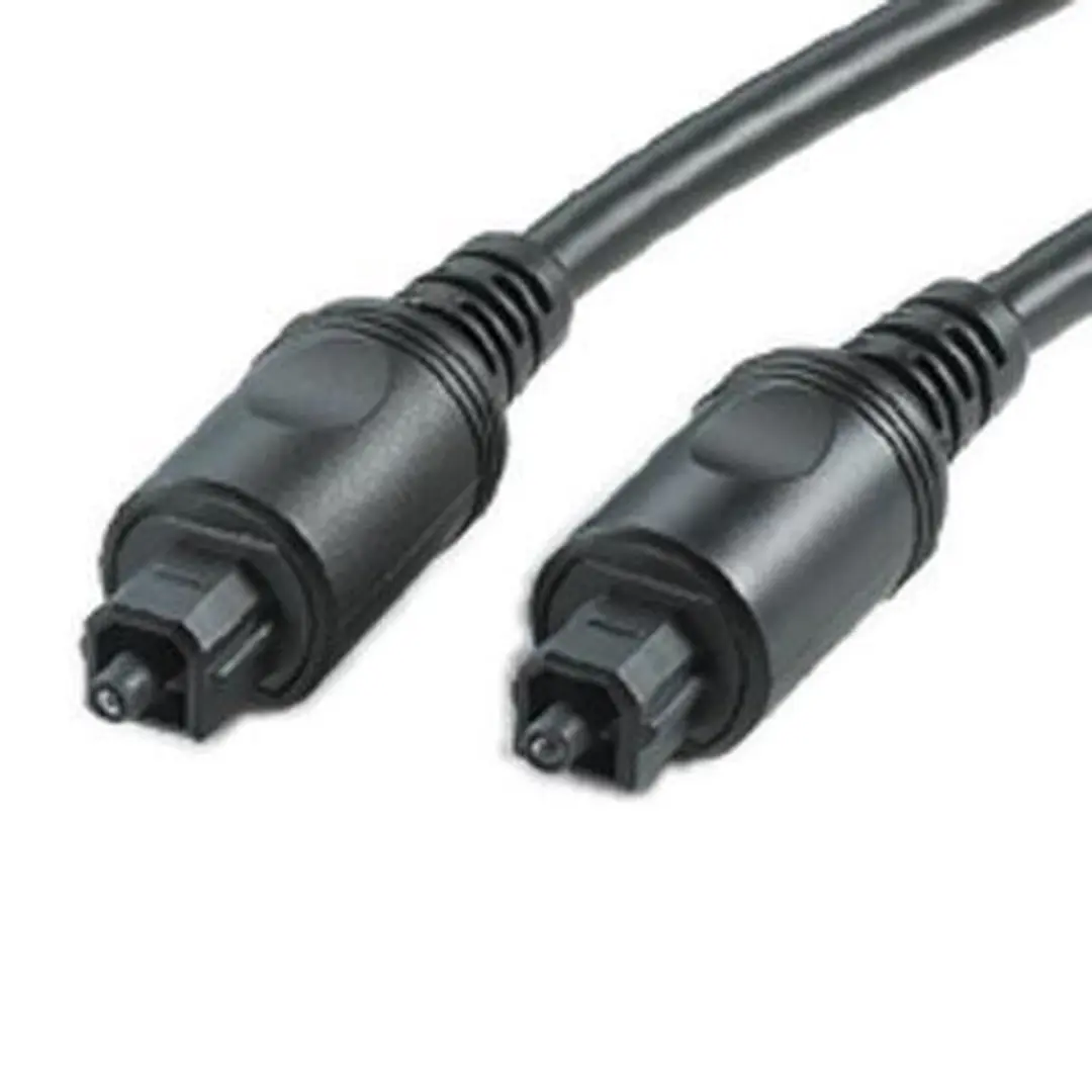 Value Toslink Fiberkabel M/M 3m - Zwart