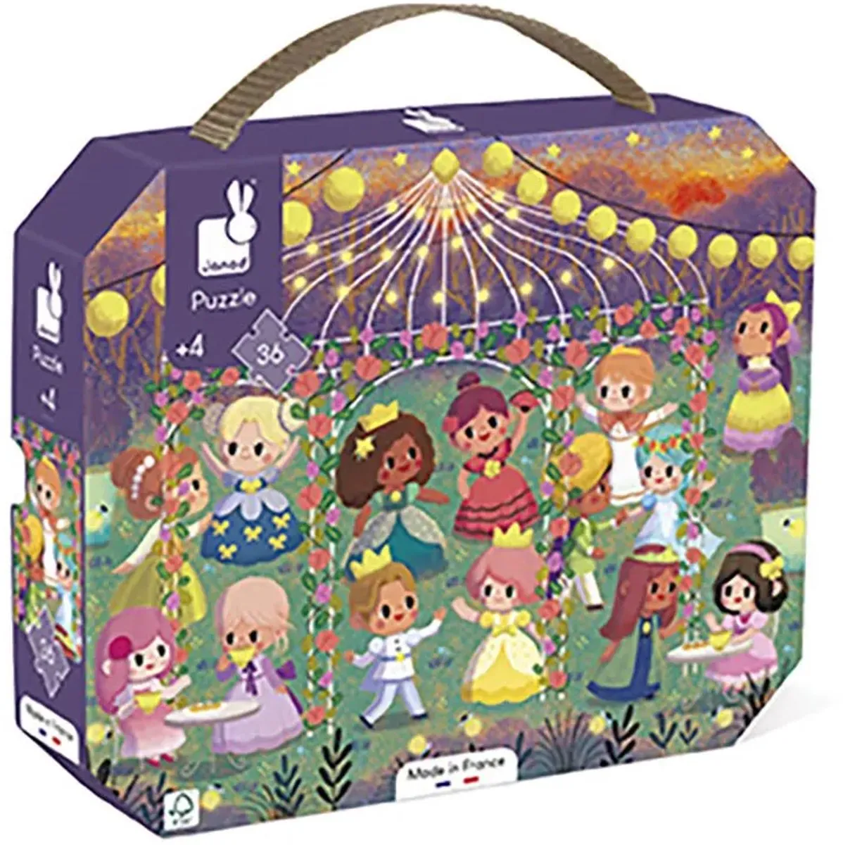 Janod Puzzel Prinsessenfeest - 36 Stukjes - afbeelding 5 van 5