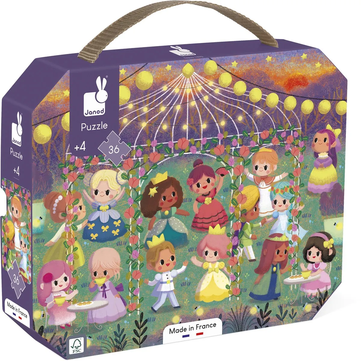 Janod Puzzel Prinsessenfeest