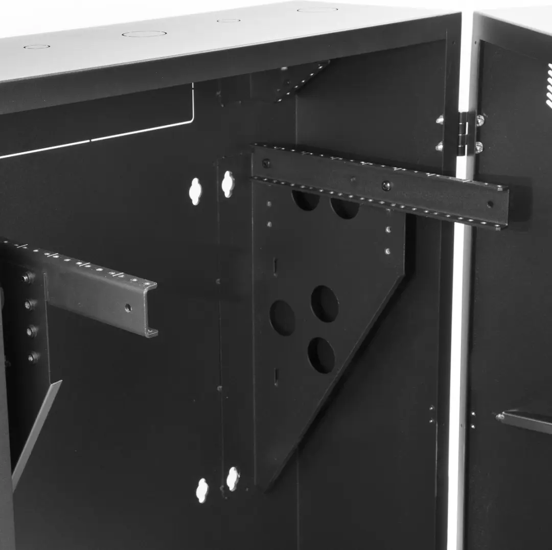Startech RK830WALVS Wandmontage Serverkast 8U - 76cm Diep - Zwart