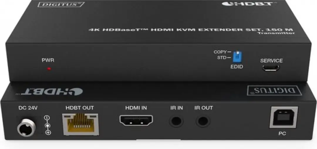 Digitus DS-55522 HDMI Adapter 4K UHD - Zwart