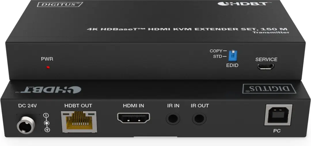 Digitus DS-55522 HDMI Adapter 4K UHD - Zwart