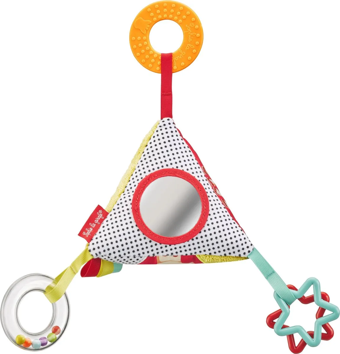 Sophie de Giraf Activiteiten Piramide - 6 Activiteiten - 32,5x17x17 cm - Meerkleurig - afbeelding 6 van 6
