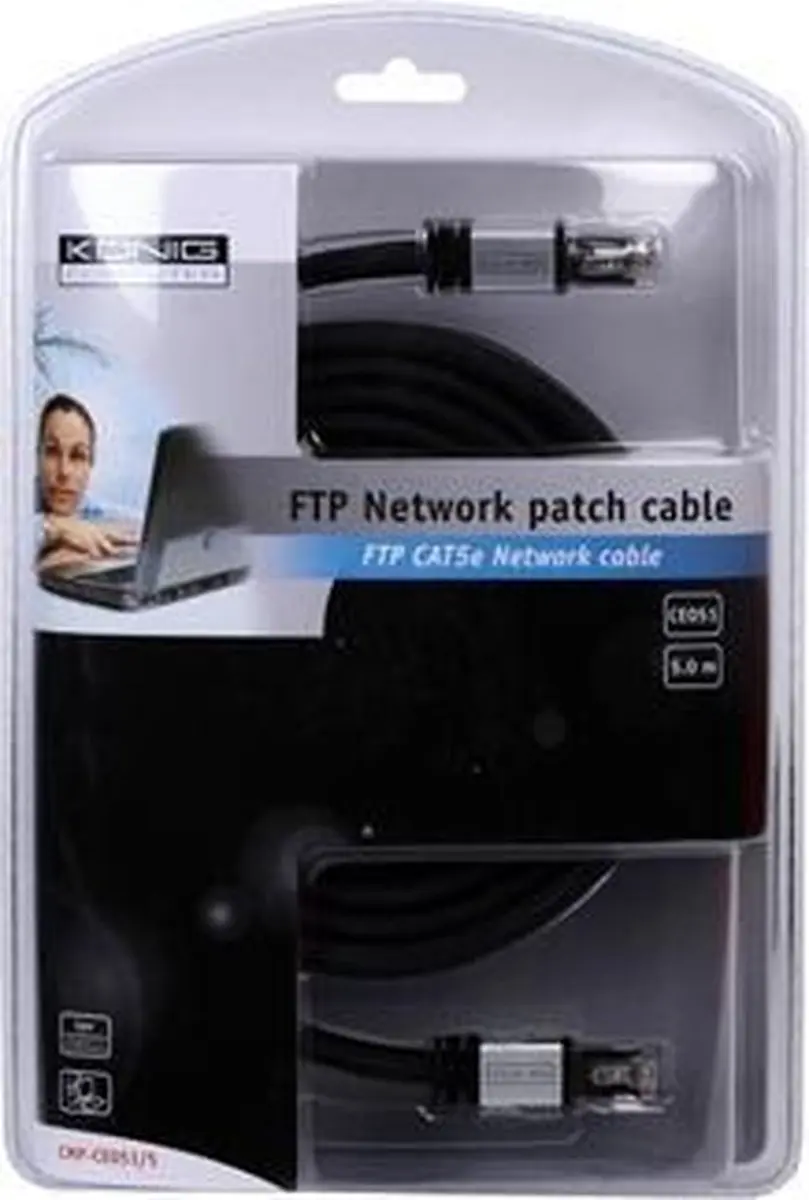 Konig Cat5e Patchkabel CMP-CE051/5