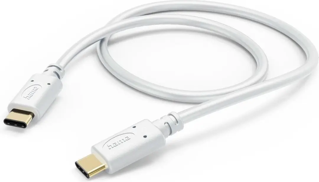 Hama USB-C naar USB-C Kabel 150cm Wit