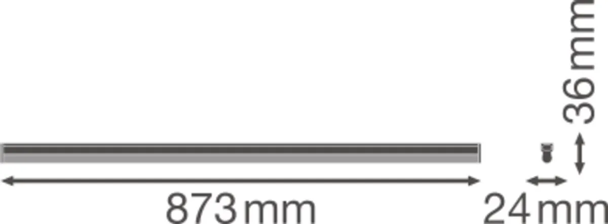 LEDVANCE Linear Compact High Output 15W 1500lm - 840 - 90cm