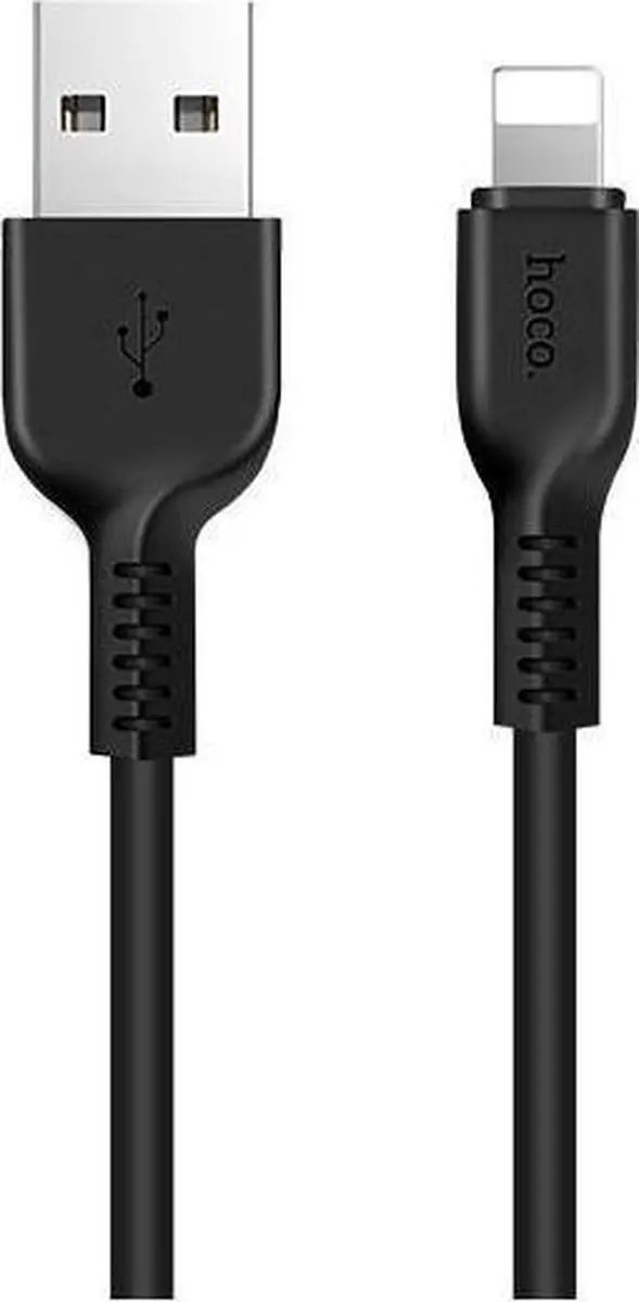 Hoco X20 Lightning Kabel 3m - Zwart