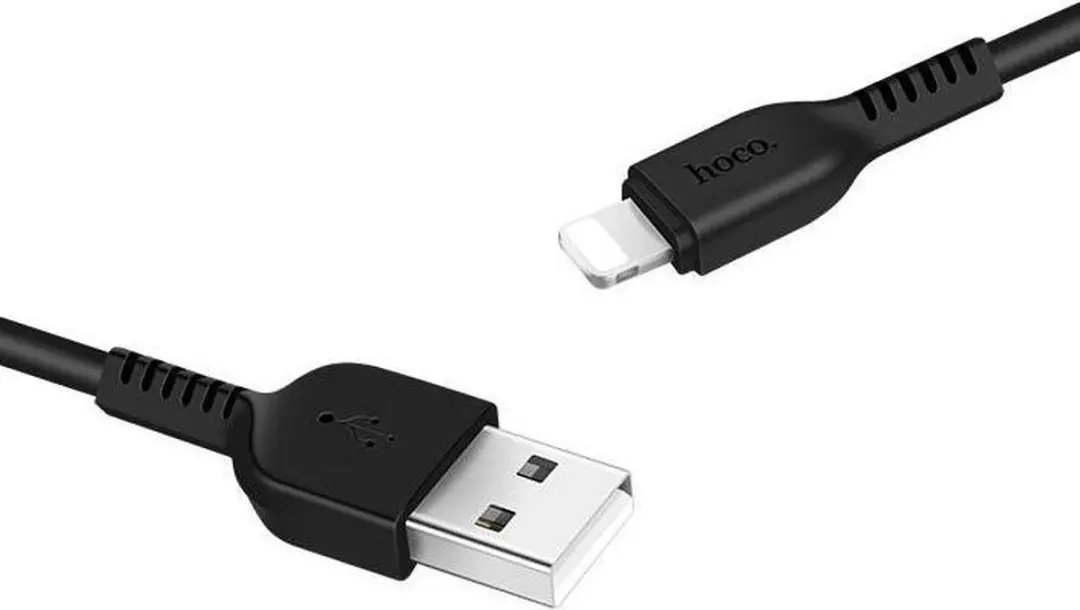 Hoco X20 Lightning Kabel 3m - Zwart