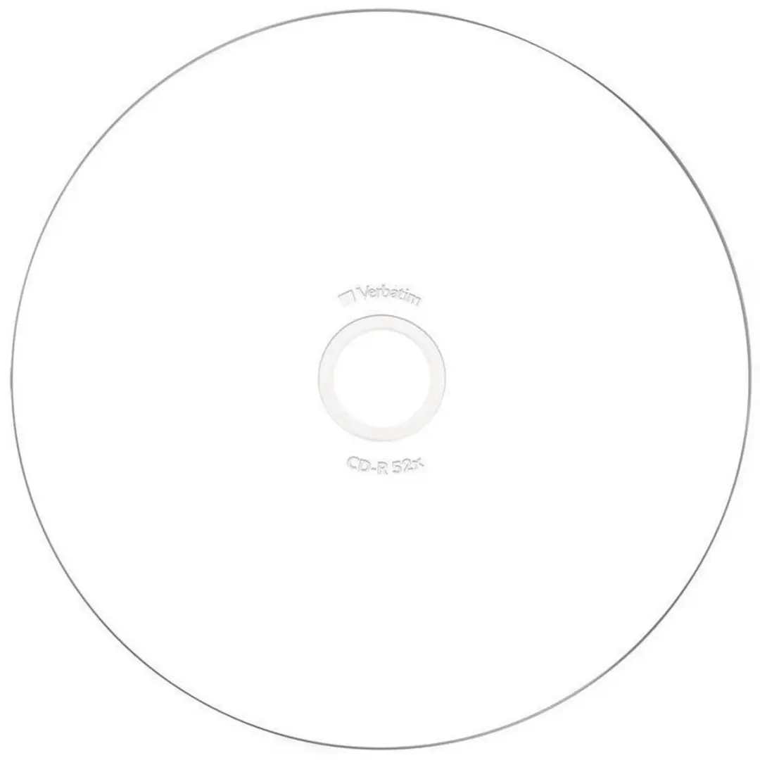 Verbatim 43325 CD-R AZO Wide Inkjet Printable - 10 Stuks - afbeelding 6 van 6