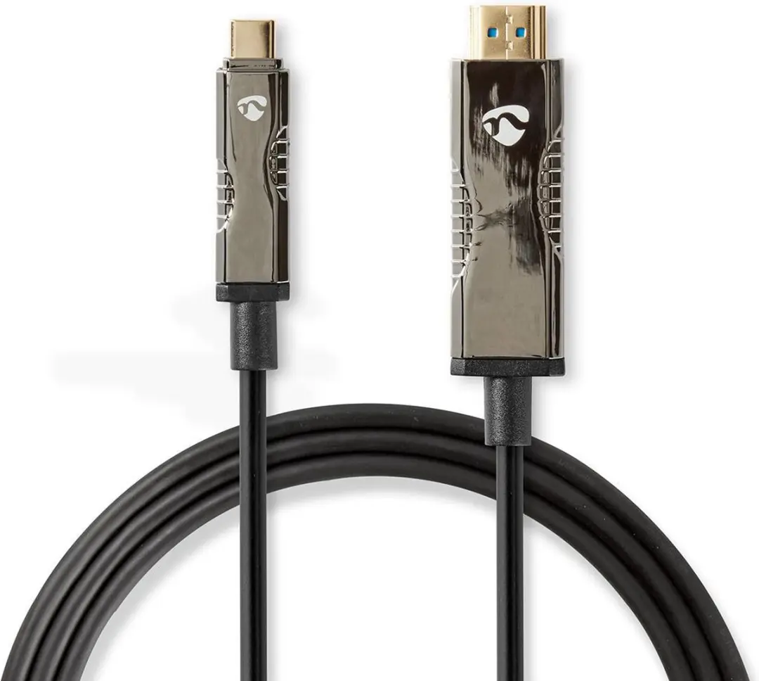 Nedis CCBG6410BK50 Actieve USB-C naar HDMI Kabel 18Gbps 5m - Zwart